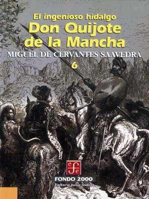 cover image of El ingenioso hidalgo don Quijote de la Mancha, 6